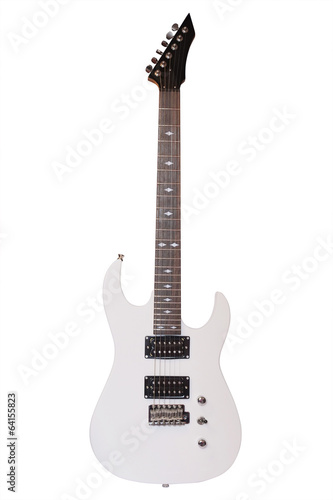 Obraz na płótnie an electric guitar w salonie