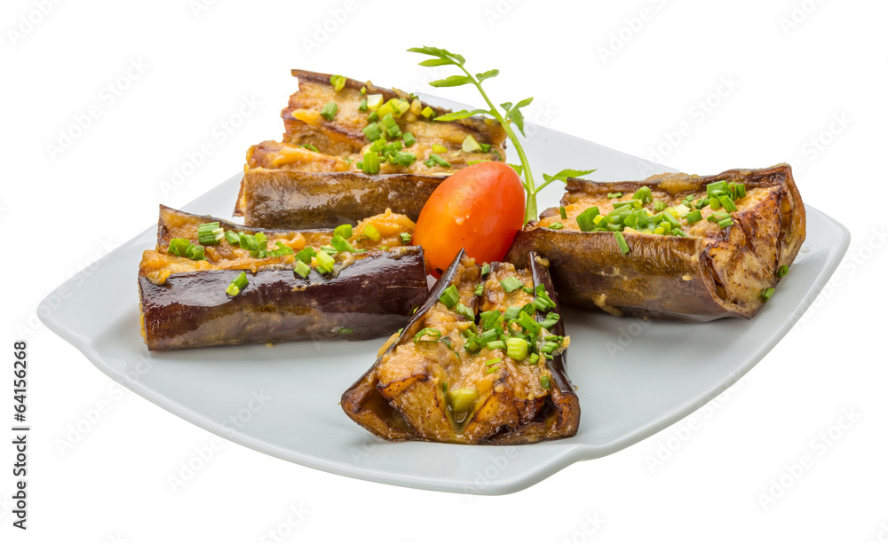 Grilled eggplant Grilled eggplant