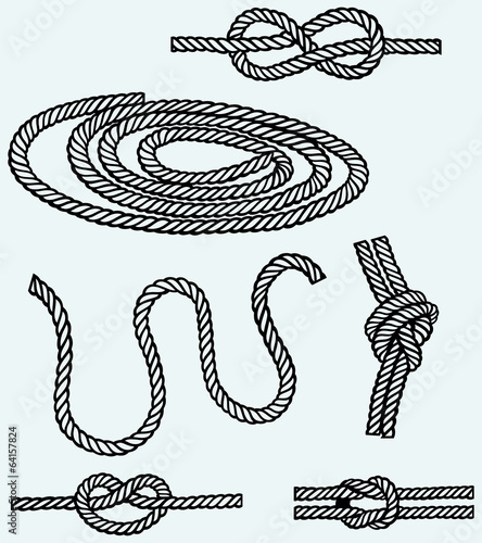 Nautical rope knots