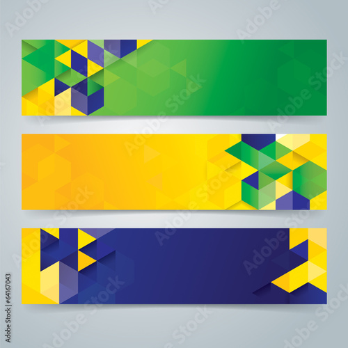 Collection banner design vector.