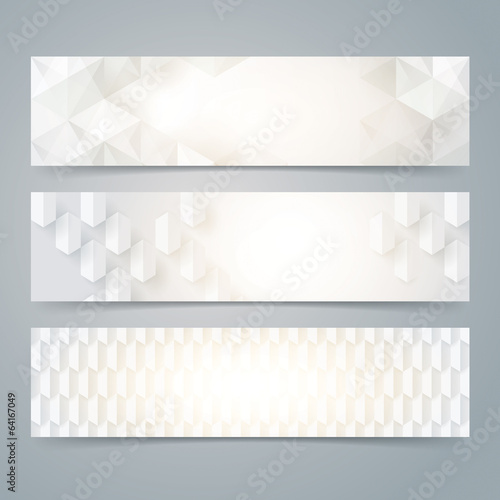 Collection banner design vector.