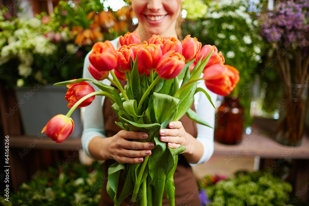 Fototapeta premium Bunch of tulips
