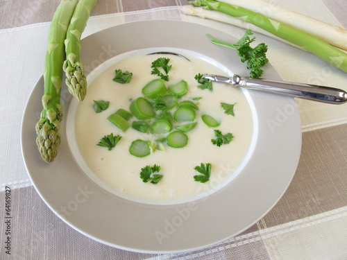 Spargelsuppe photo