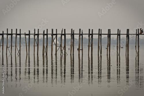 pont d U Bein  Myanmar