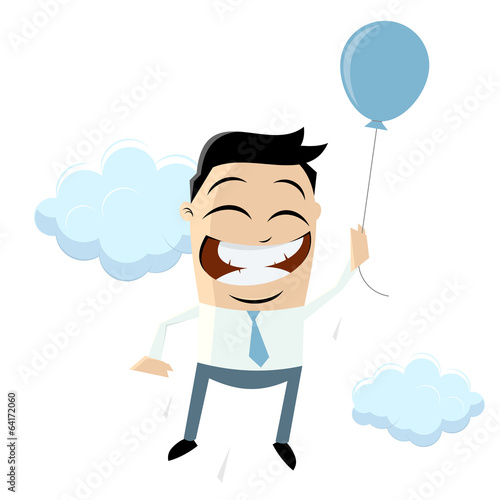 ballon luftballon business mann männchen