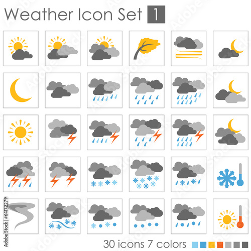 Weather Icon Set 1
