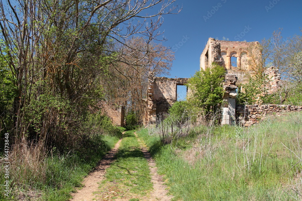 Ruinas Real Monasterio de Santa María de Nogales.