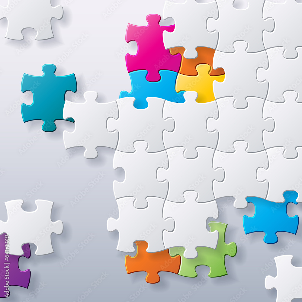 abstract concept puzzles vector background abstract concept puzzles vector background