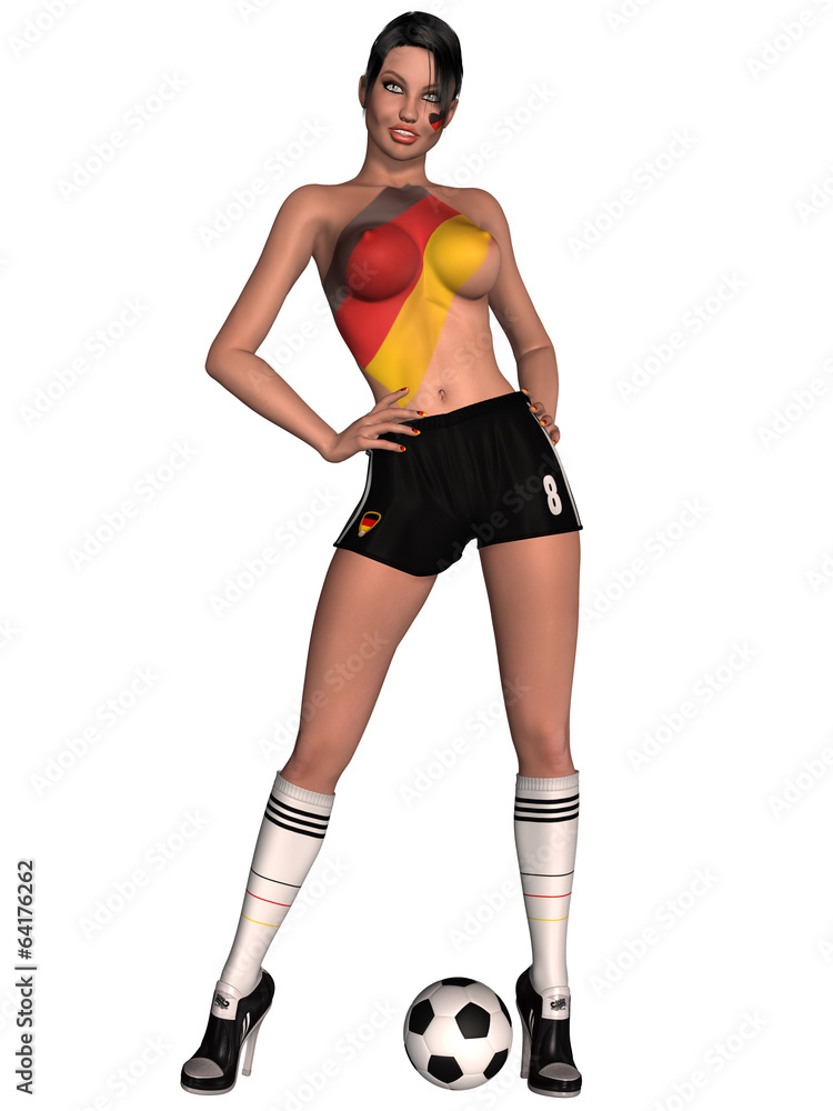 Hot top soccer chicks