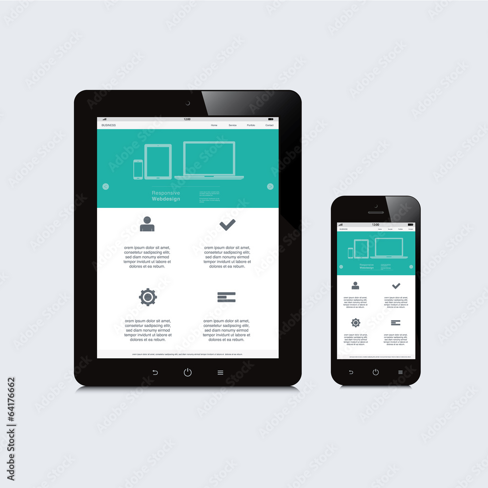 tablet and smartphone responsive webdesign tablet and smartphone responsive webdesign