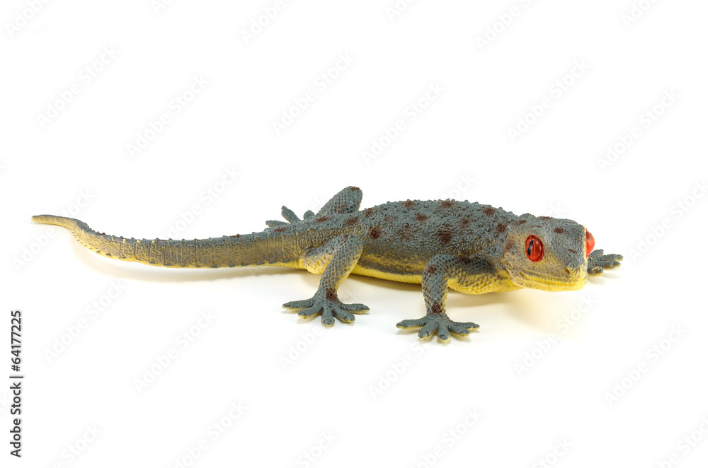 Naklejka premium gecko toy