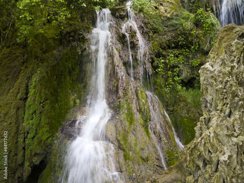 Waterfall near the beautiful village Krushuna in Bulgaria