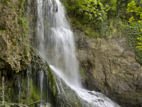Waterfall near the beautiful village Krushuna in Bulgaria © nerksi