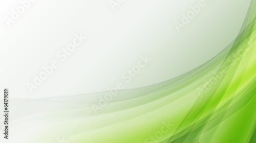 green eco waves lines abstract  background vector illustration