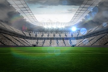 Stickers Stadion Groot stadion met heldere schijnwerpers  © WavebreakmediaMicro