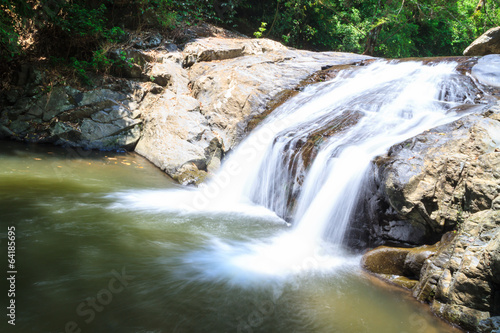Fototapeta Naklejka Na Ścianę i Meble -  Pa La-U waterfall in Prachuap Khiri Khan province, Thailand