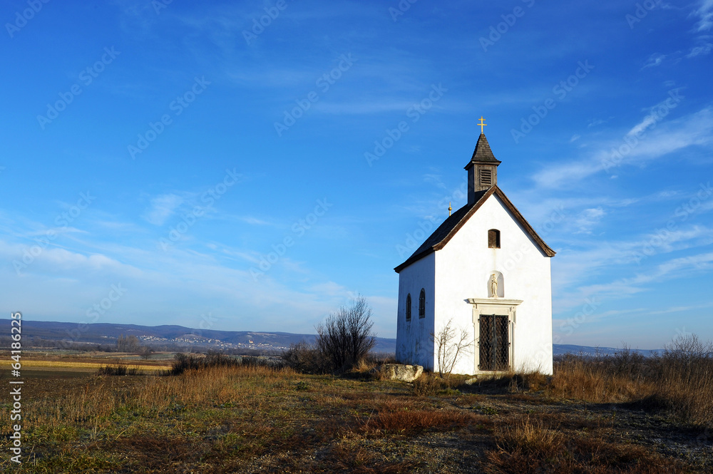 Kapelle bei Oggau im Burgenland