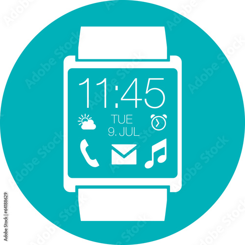Smart watch icon