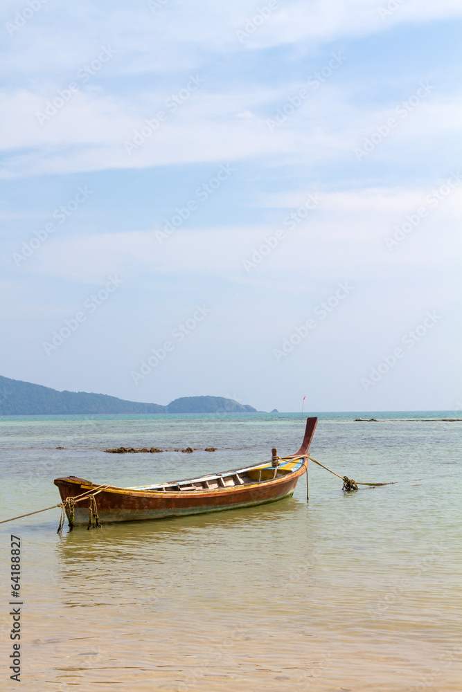 Fototapeta premium Boat in Phuket Thailand