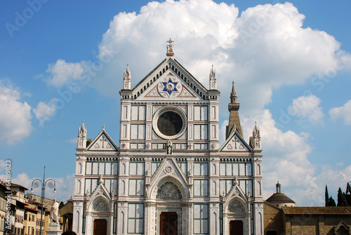The Basilica of Santa Croce in Florence - Tuscany - Italy 494