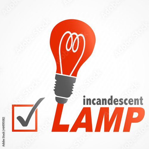picto ampoule à incandescence