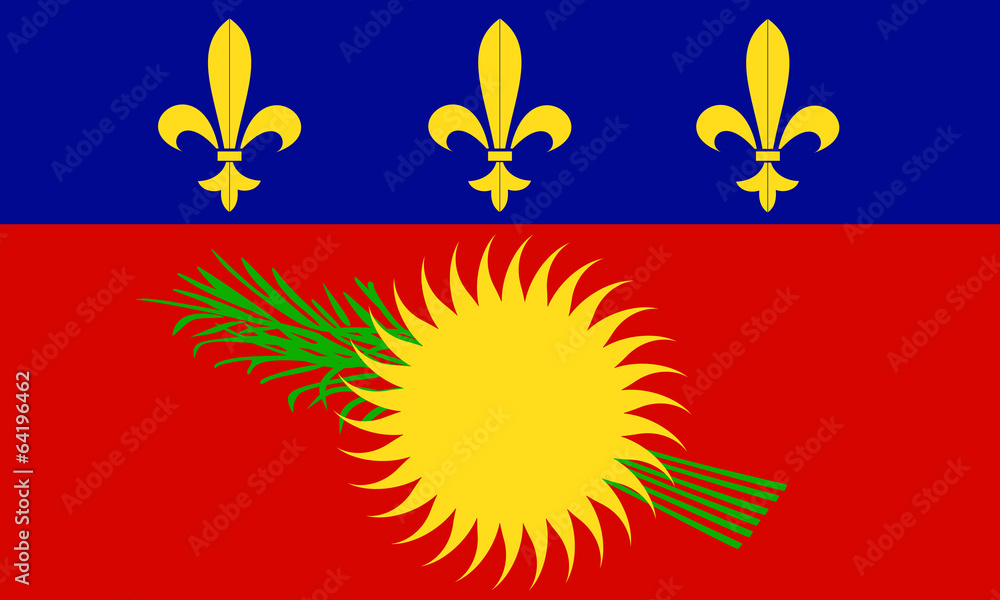 Bild auf Leinwand Guadeloupe