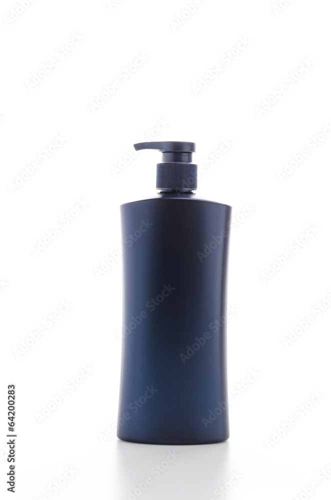 Cosmetic bottle isolated on white Cosmetic bottle isolated on white