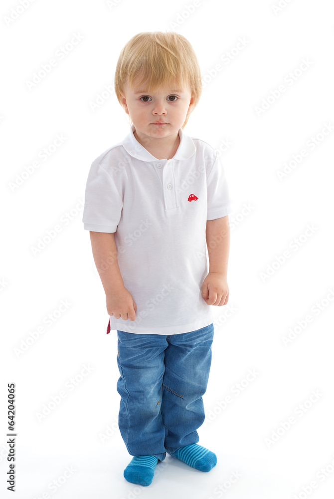 Portrait of happy joyful beautiful little boy Portrait of happy joyful beautiful little boy