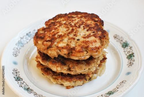 roasted cutlets of pork and cabbage