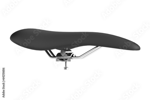 realistic 3d render of bicycle seat