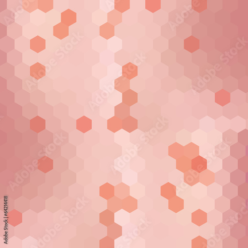 Colorful Hexagonal Pattern Design