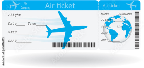 Variant of air ticket
