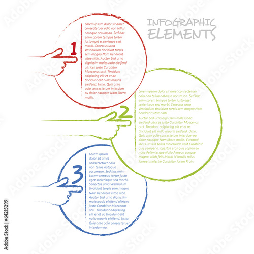 Infographics element