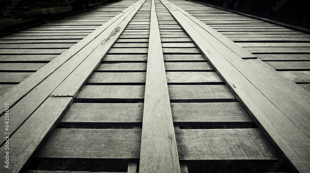 Fototapeta premium Wood bridge