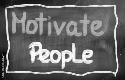 Motivate People Concept