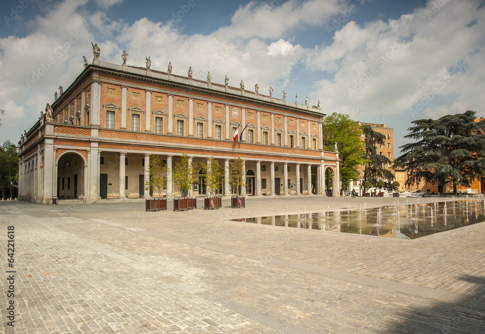 teatro municipal valli, Reggio Emilia, Italy Stock Photo | Adobe Stock