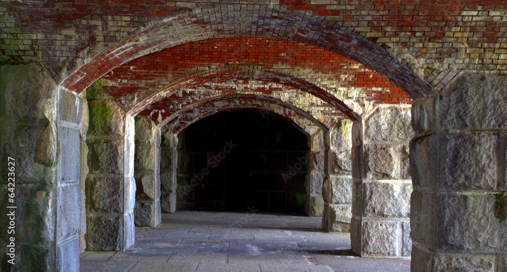 Fort Popham Pippsburg Maine USA