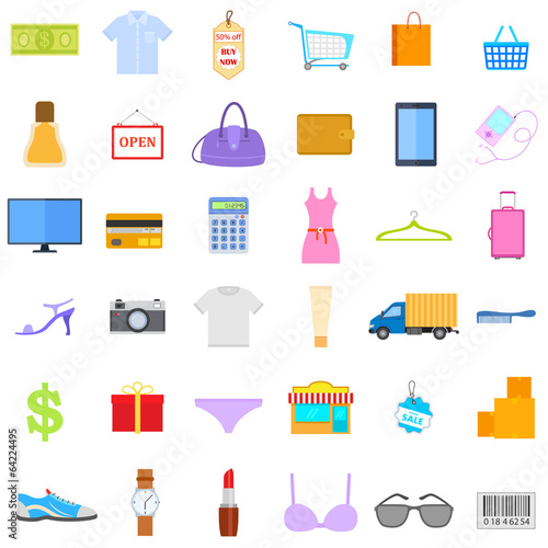 Fashion and Sale Icon
