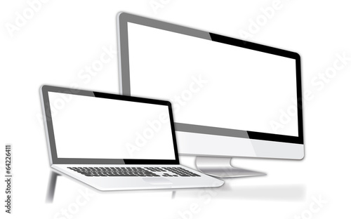 Pantalla 3d con notebook