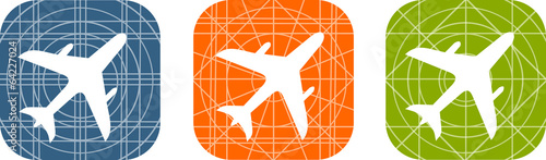 icônes d'avion