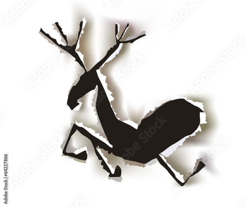 Christmas paper collection Raindeer