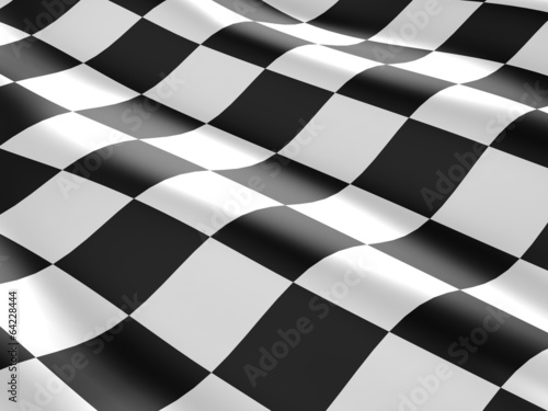 Checkered flag texture.