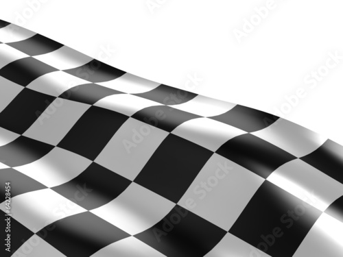 Checkered flag texture.