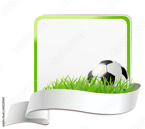 Fussball Schild