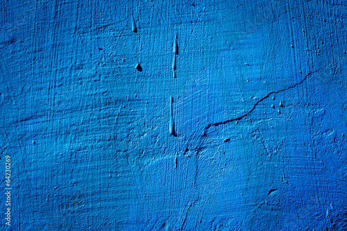 Blue stone grunge background wall texture