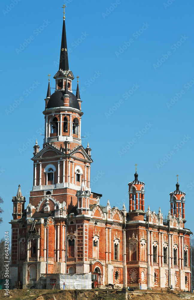 Nikolsky Cathedral in Mozhaysk Kremlin, Russia