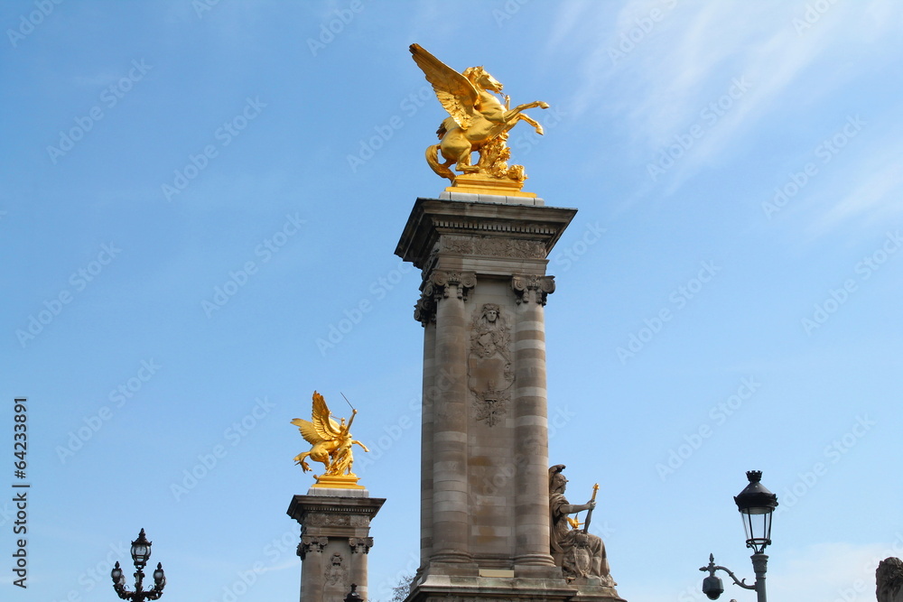 Fototapeta premium Pont Alexandre 3, Paris
