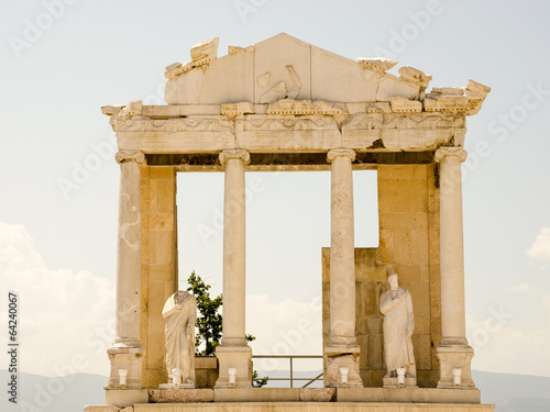 Fragment of the ancient amphitheater, Plovdiv, Bulgaria