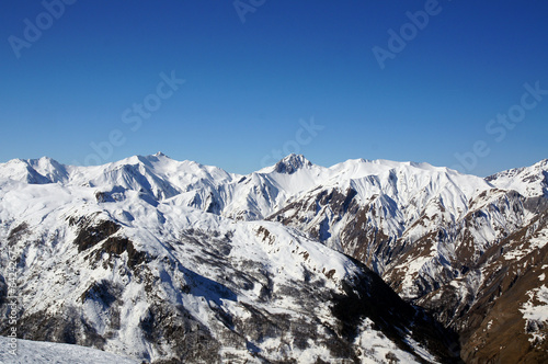 Domaine Les Trois Vallées dans les Alpes