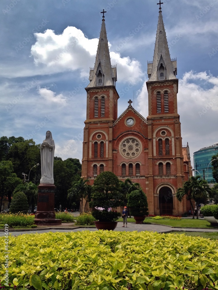 Notre Dame Saigon Basilica Cathedral, Ho Chi Minh City, Vietnam